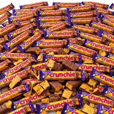 Cadbury Crunchie Chocolate Bar 40g (24 - 144 Bars) Clearance Sale
