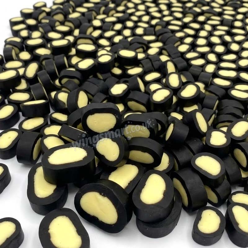 Finnish Liquorice & Banana Ovals 2kg