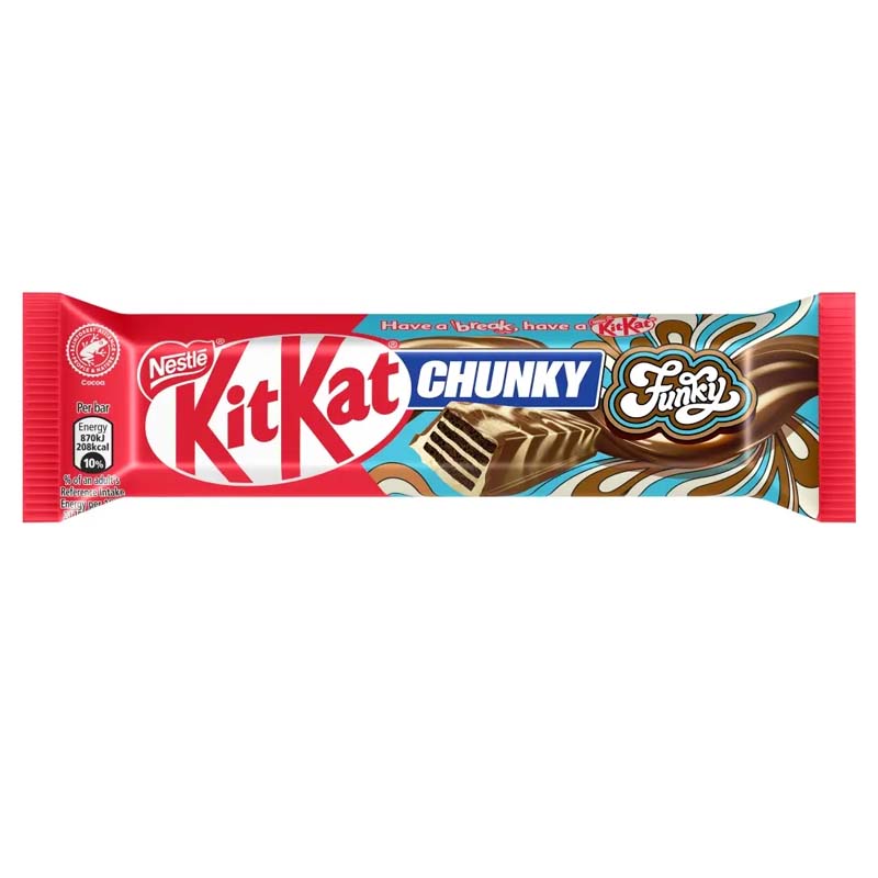 KitKat Chunky Funky Chocolate Bar 40g (Pack of 24) – Offer Price