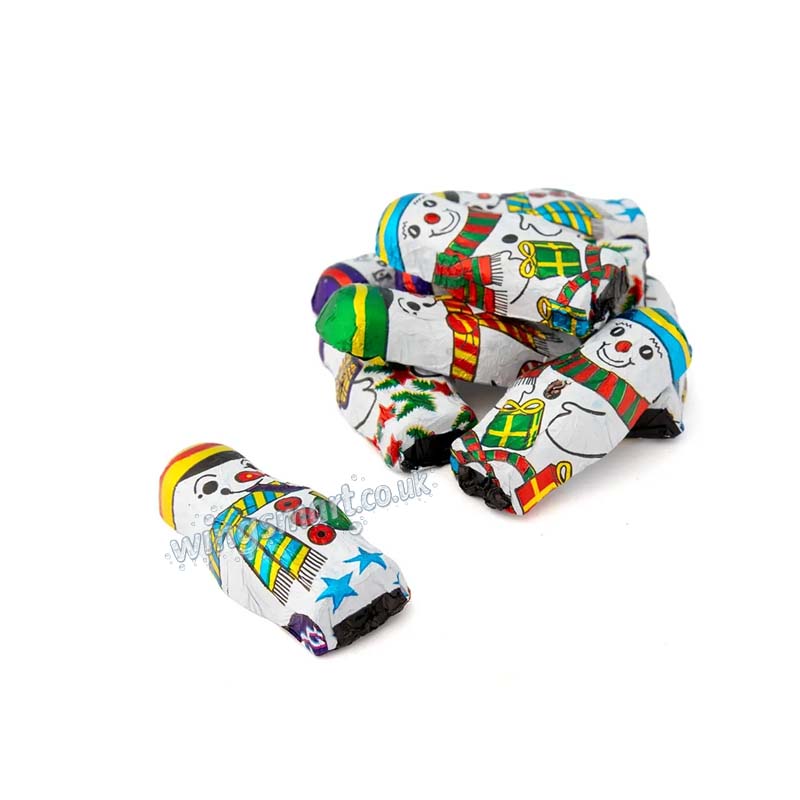 Solid Milk Chocolate Snowmen (1kg - 5kg) Christmas Gift