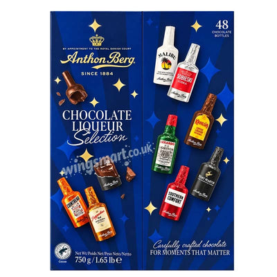 Anthon Berg Chocolate Liqueurs 48 Pieces 750g New One