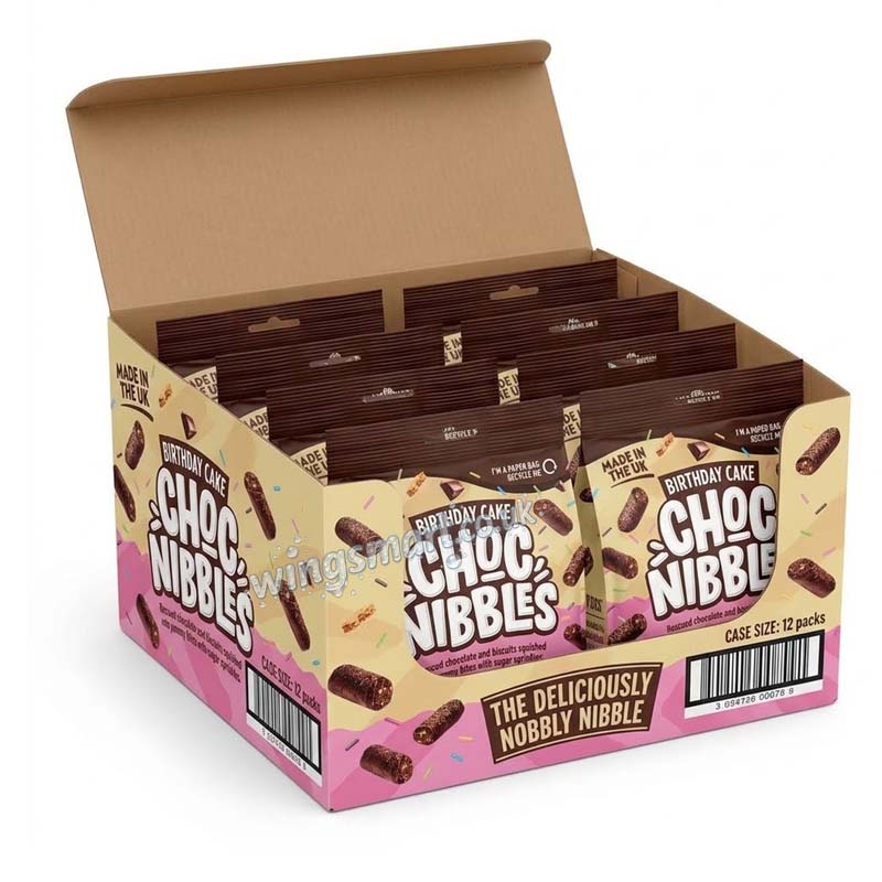 Choco Nibbles 135g Variety of flavours (Pack of 12)