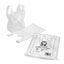 S2 White Hi Tensile Vest 100 Pieces Durable Strong Carrier Bags