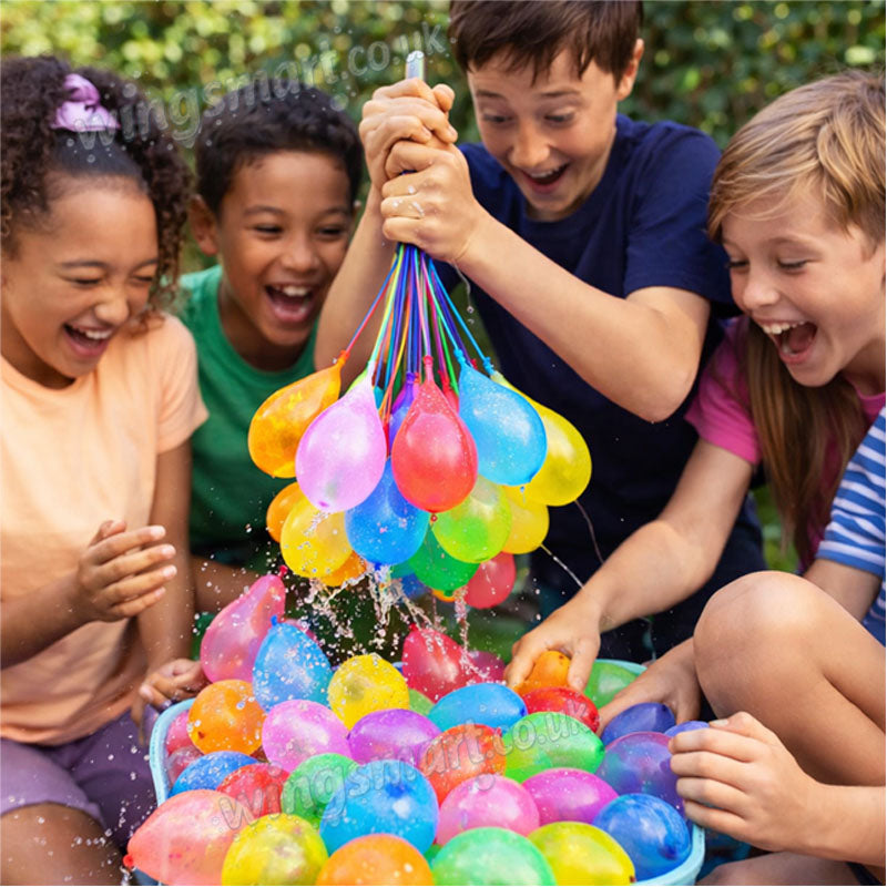 Summer Water Balloons Fun – Zuru Bunch O Balloons 490 Tropical Party Fast Filling Self Sealing Pack