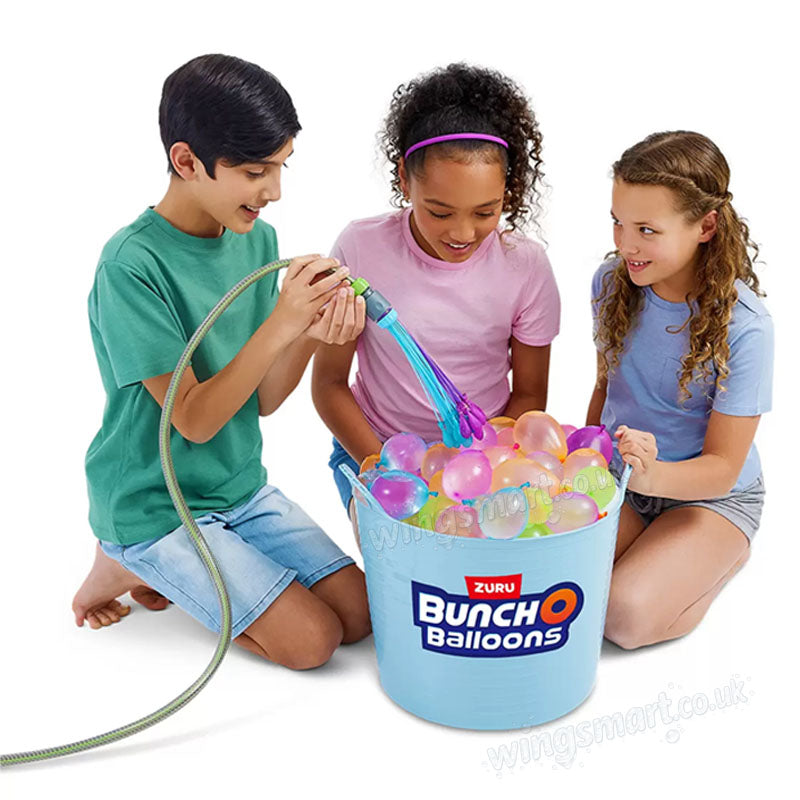 Summer Water Balloons Fun – Zuru Bunch O Balloons 490 Tropical Party Fast Filling Self Sealing Pack