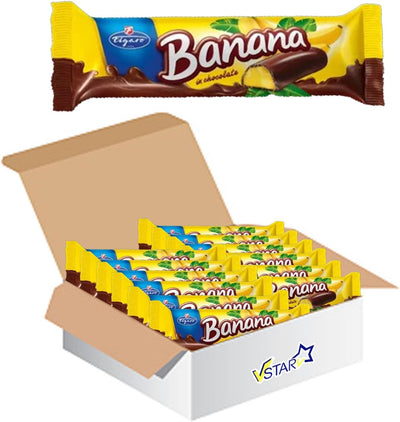 Figaro Chocolate Banana Bar 25g (Box Of 35)