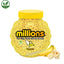 Millions Assorted Flavours Jar 2.27kg Bulk Chewy Sweets Candy Pick & Mix