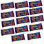 Barratt Refreshers & Wham Ice Duos 640ml x 14 Packs Fruit Flavour Ice Pops ( 2 Flavours in 1 Ice Pop)