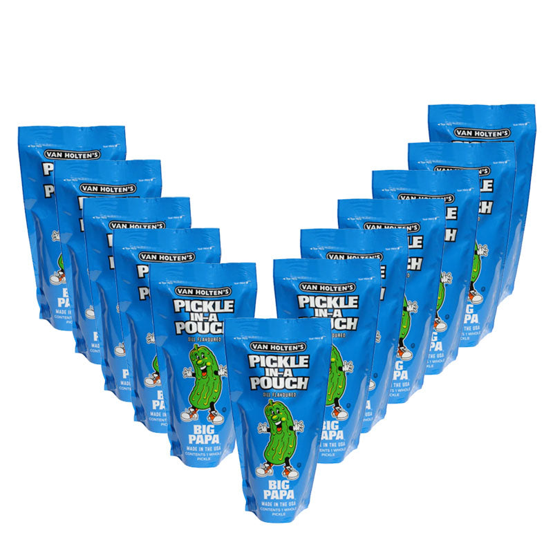 Van Holten’s Variety Flavoured Pickle In A Pouch Variety Range 360g