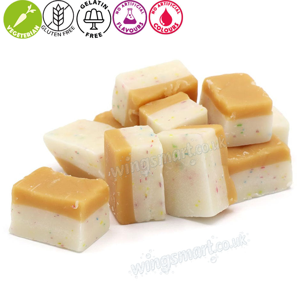 Cloetta Fudge Assorted Collection 3.25kg – Cookie Dough, Birthday Cake & Vanilla Flavours