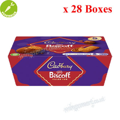 Cadbury Biscoff Filled Chocolate Egg Multipack 160g (5 x 32g) (box of 28)