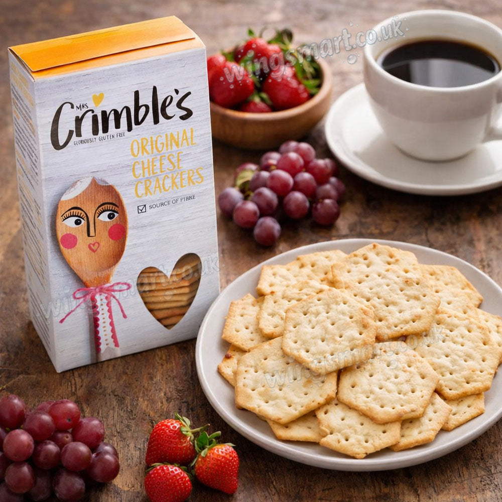 Mrs Crimble's Gluten Free Cheese Crackers 130g
