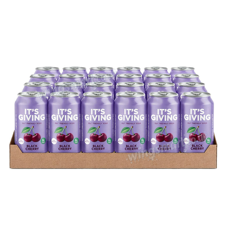 It’s Giving Sparkling Fruit Drinks – Assorted Flavours 330ml