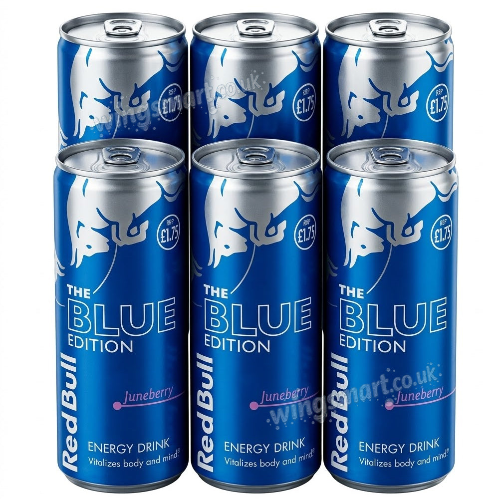 Red Bull Energy Drink Blue Edition Juneberry PMP 250ml