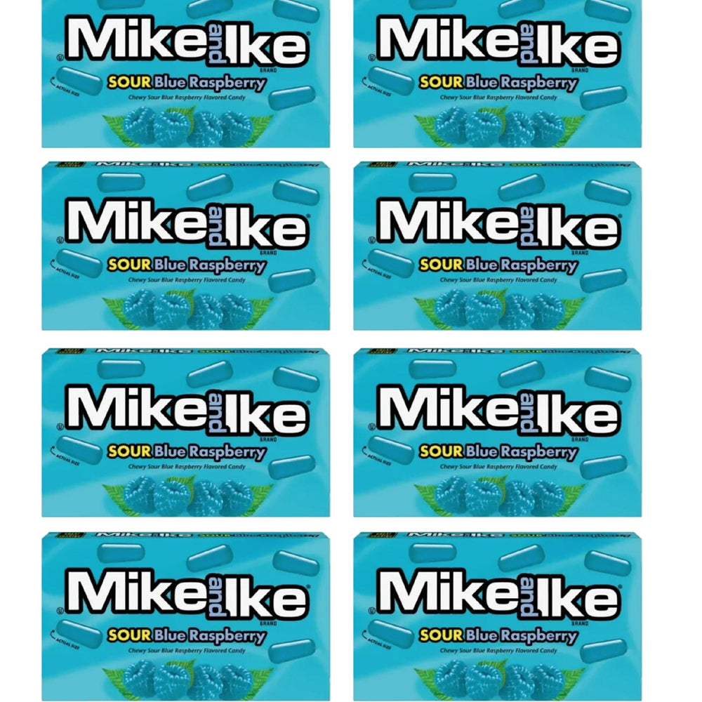 Mike & Ike Sour Blue Raspberry Theatre Box 120g