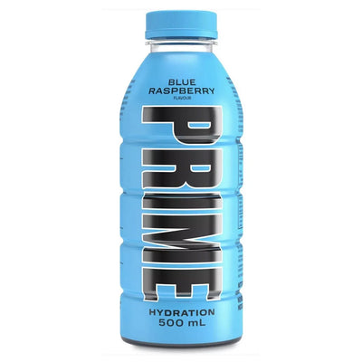 PRIME Hydration Blue Raspberry 12 x 500ml Bottles