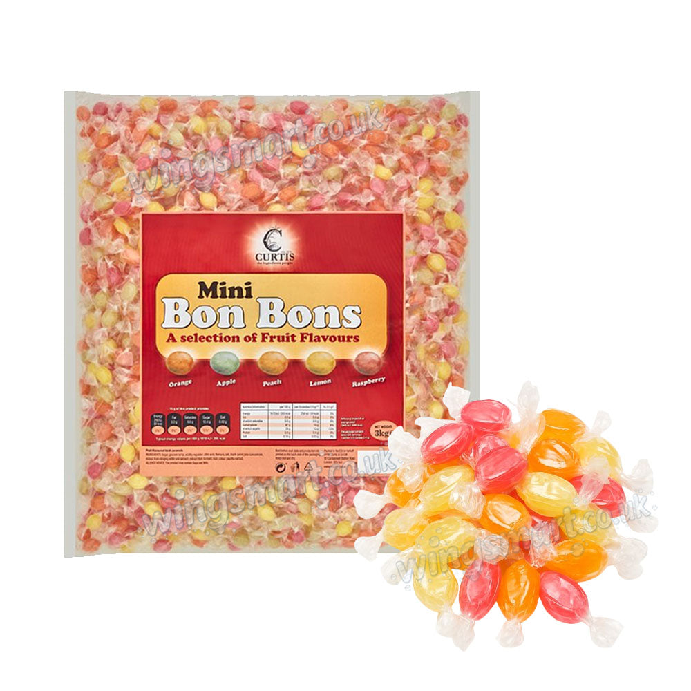 Curtis Mini Bon Bons Fruit Flavoured Assorted Toffees