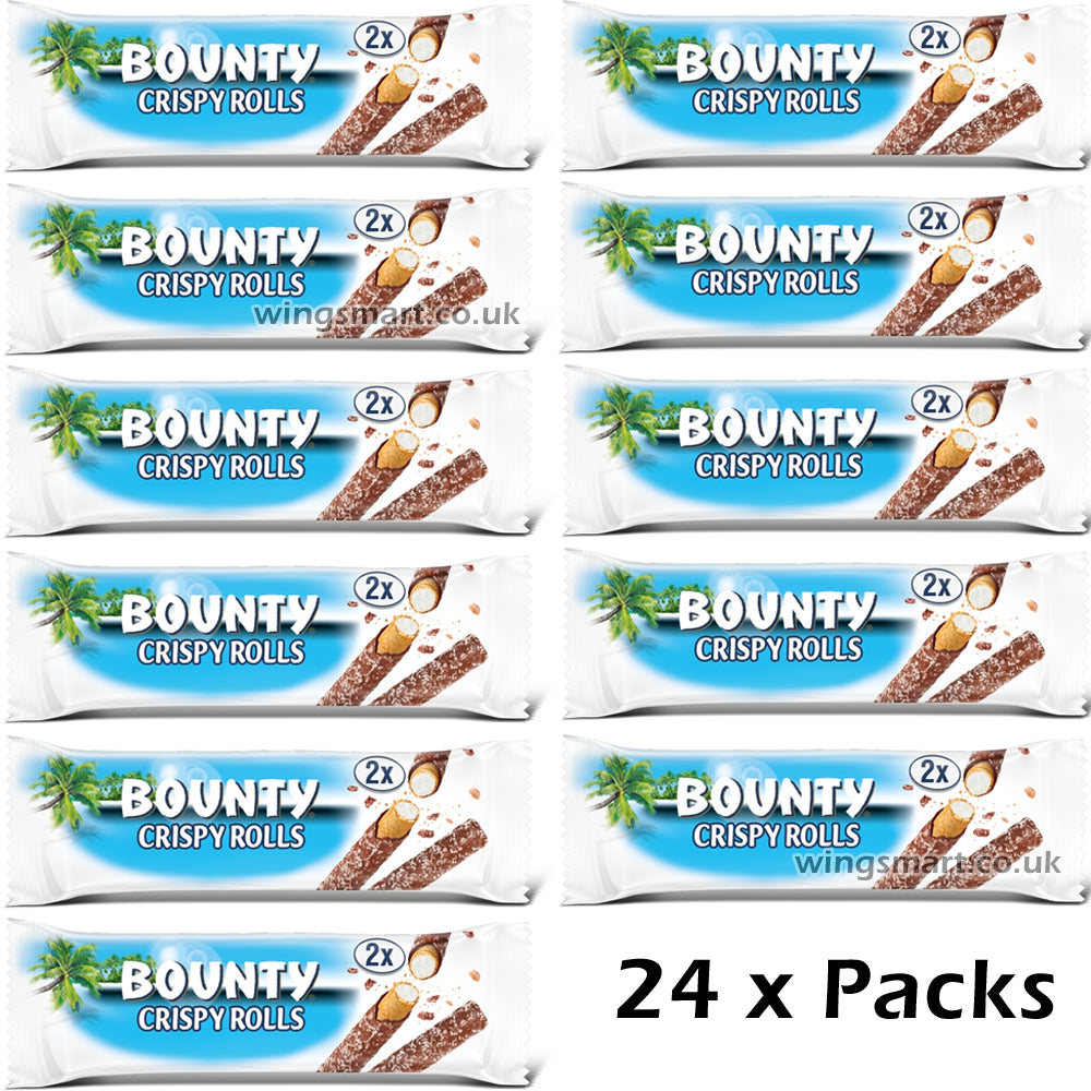 Milky Way, Bounty & Twix Crispy Rolls – Crunchy, Creamy, Chocolate Delight