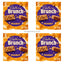 Cadbury Brunch Bar Peanut Cereal Bars – 5 Pack (140g)
