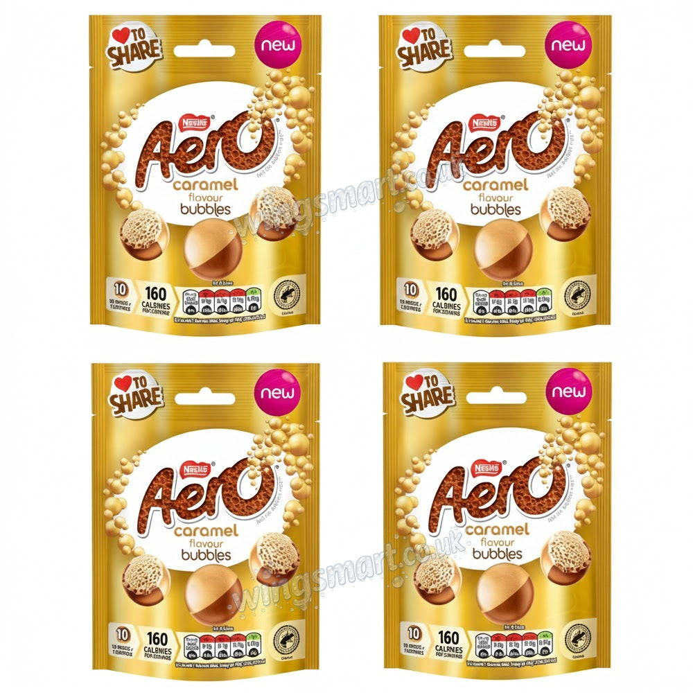 Aero Bubbles Caramel Flavour Chocolate Sharing Bag 92g