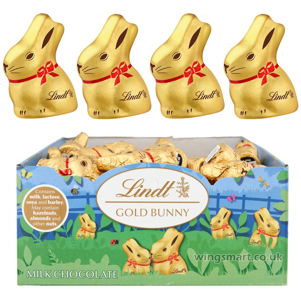 Lindt Gold Bunny Milk Chocolate 10g (Box of 100)