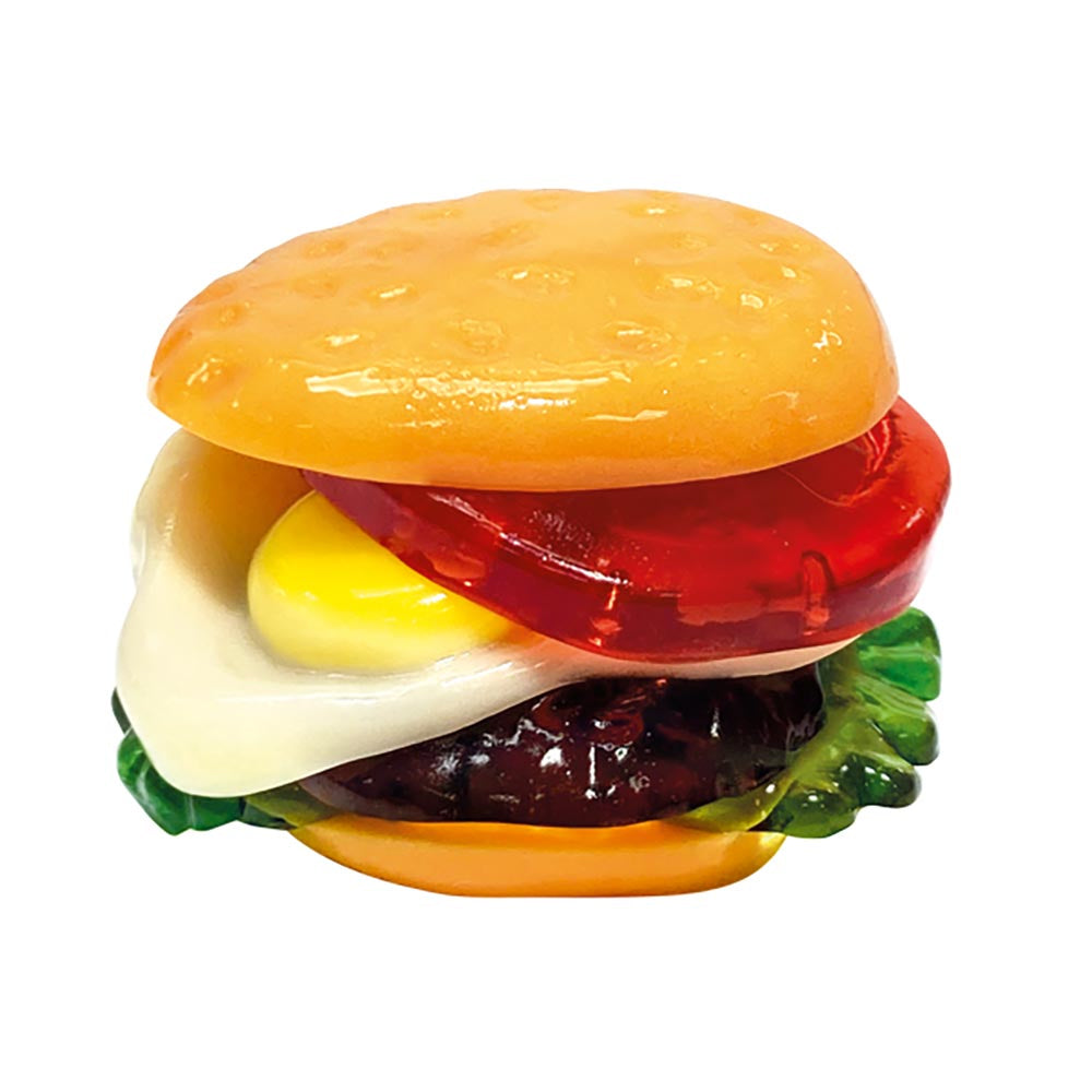 Vidal Burger Jelly Candy – 11 Packs of 6(11g) Mini Burgers