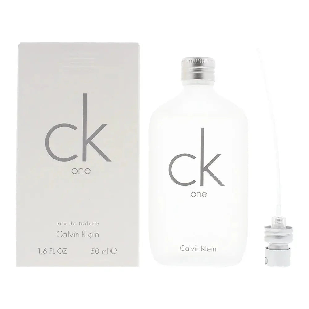 Calvin Klein CK One 50ml Eau De Toilette Spray – Unisex Fragrance