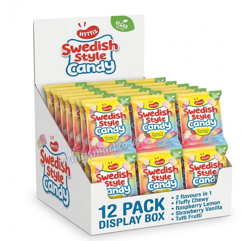 Hyttis Swedish Style Candy Fun Mix & Magic 100g (Pack of 12)