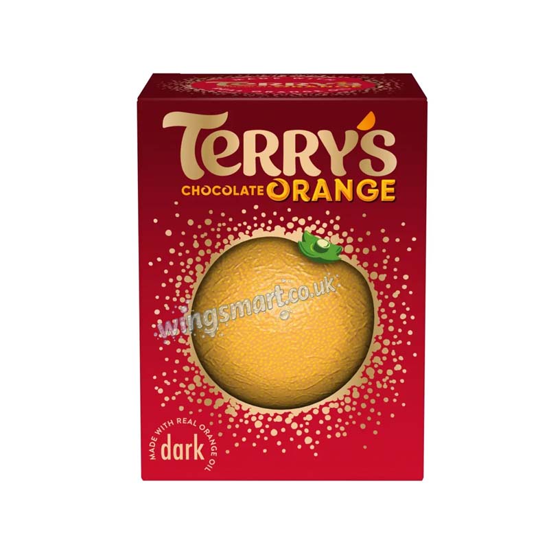 Terry's Chocolate Orange Dark Ball 145g (Pack of 6)