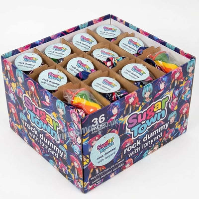 Sugartown Rock Dummy with K-Pop Lanyard 80g (18 or 36 Packs)