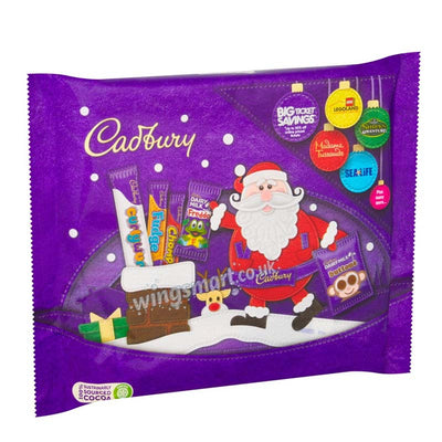 Cadbury Chocolate Christmas Selection Pack 78g (03 or 06 Packs)