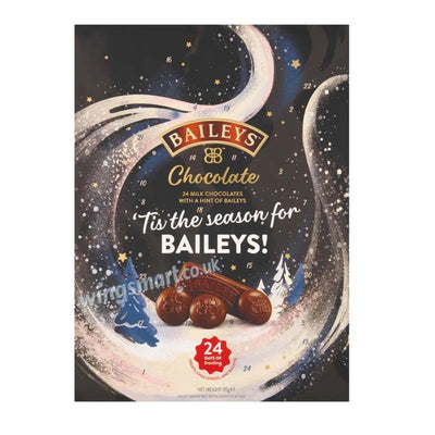 Baileys 24 Milk Chocolates with a Hint of Baileys Advent Calendar 90g (4 & 8 Boxes)