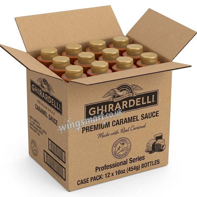 Ghirardelli Premium Sauce Caramel 454g (06 0r 12 Bottles)