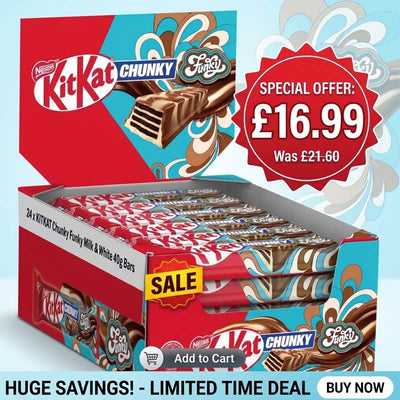 KitKat Chunky Funky Chocolate Bar 40g (Pack of 24) – Offer Price