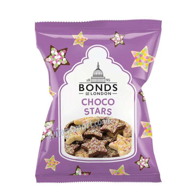 Bonds Choco Stars Bag 110g  (Pack of 12)