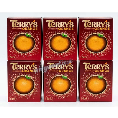 Terry's Chocolate Orange Dark Ball 145g (Pack of 6)