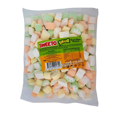 Sweeto Sour Fruit Slices Mallows Bag 1kg