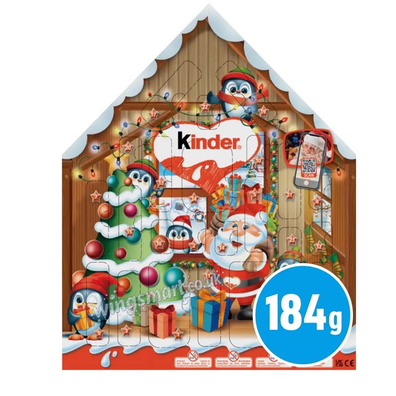 Kinder Chocolate House Advent Calendar 184g Christmas Gift