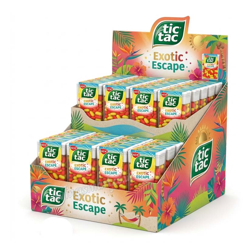Tic Tac Exotic Escape 24x18g FullBox