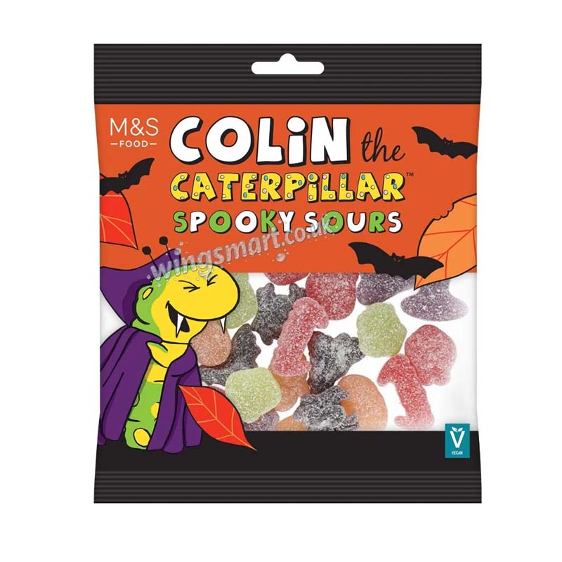 Colin The Caterpillar Sourtastic 170g (Pack of 10)