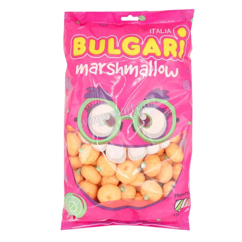 Bulgari Pumpkin Mallows 900g | Pumpkin Flavoured Marshmallow Sweets