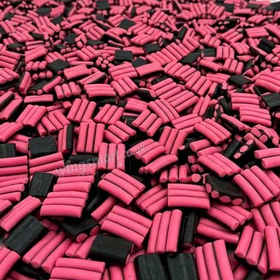 Finnish Liquorice & Strawberry Stripe 2kg