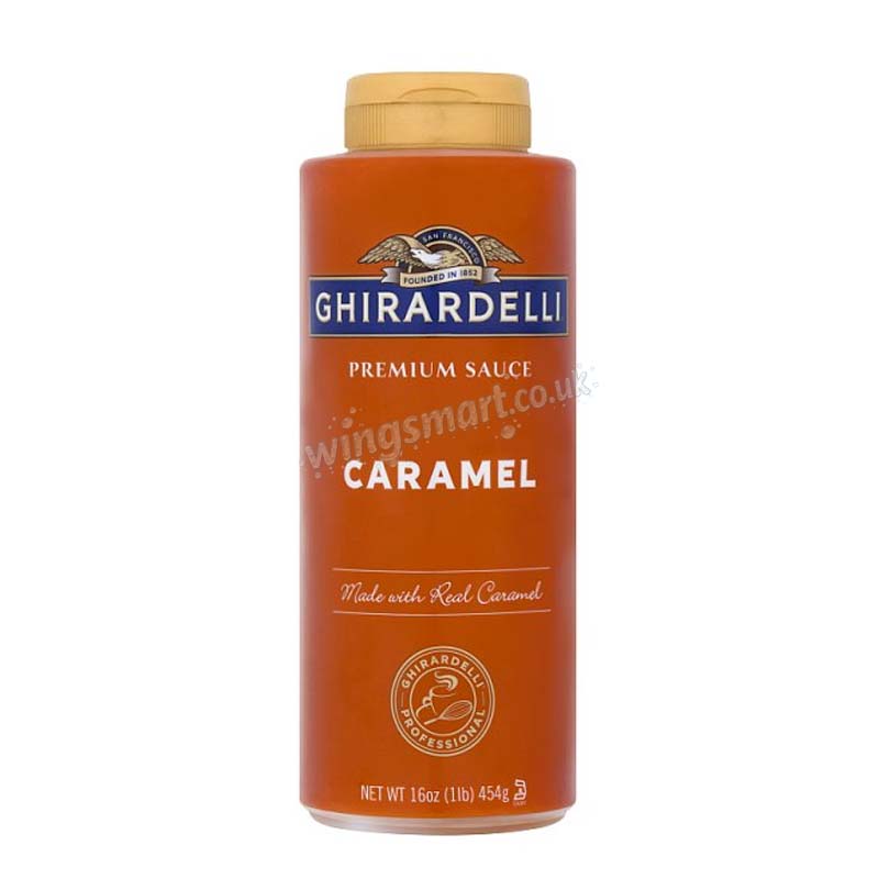 Ghirardelli Premium Sauce Caramel 454g (06 0r 12 Bottles)