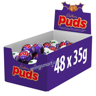 Cadbury Dairy Milk Chocolate Puds Single Egg 35g (24 or 48 Packs)