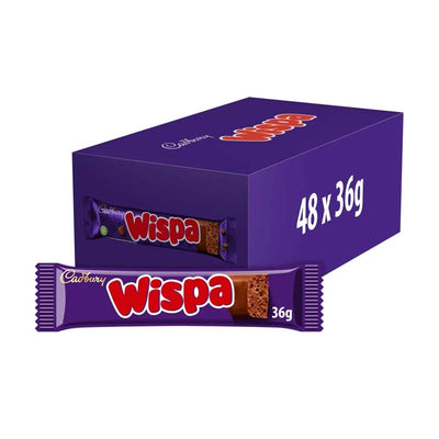 Cadbury Wispa Chocolate Bar 36g (Pack of 48) Offer Price