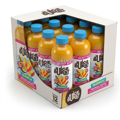 Juice Burst Quench Tropical Fruits 500ml PMP Pack of 12 Full case