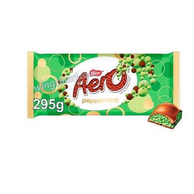 Aero Peppermint Milk Chocolate Giant Gifting Bar 295g (06 or 12 Packs)