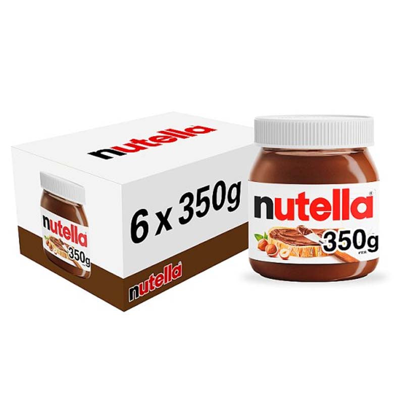 Nutella Hazelnut Spread with Cocoa 350g PMP (Box of 6)