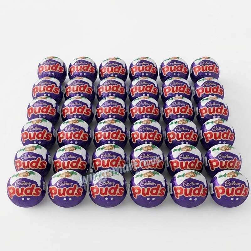 Cadbury Dairy Milk Chocolate Puds Single Egg 35g (24 or 48 Packs)