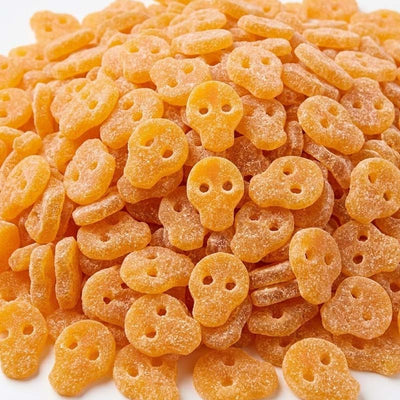 Candycrave Vegan Fizzy Mango Skulls 1Kg - 5Kg